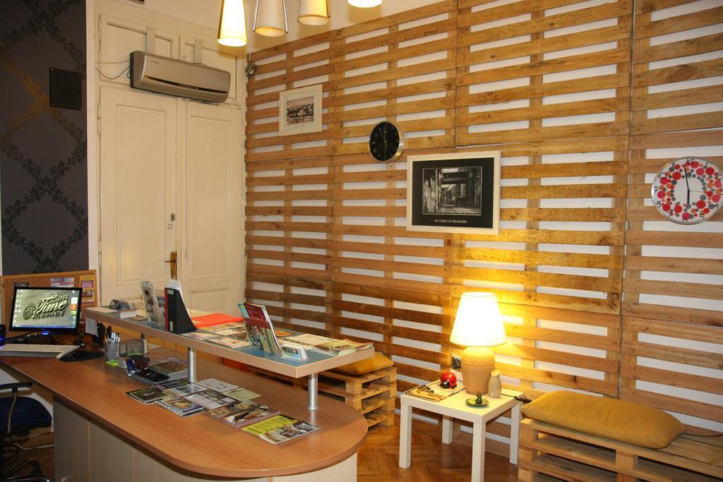 Time Hostel Belgrád Kültér fotó