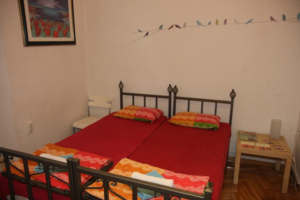Time Hostel Belgrád Szoba fotó
