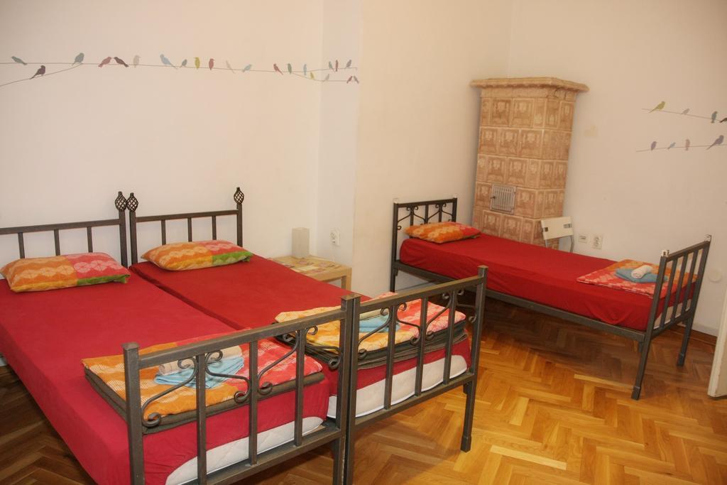 Time Hostel Belgrád Szoba fotó