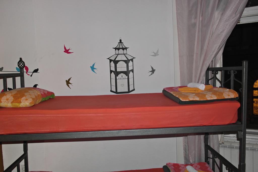Time Hostel Belgrád Szoba fotó