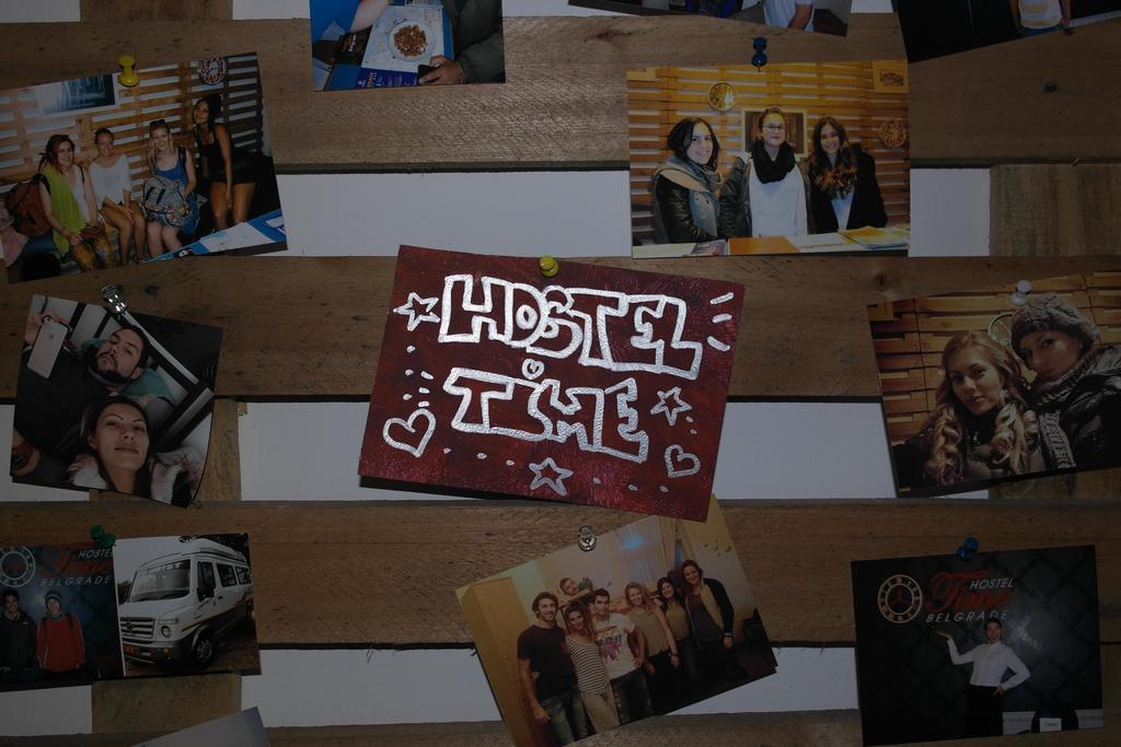 Time Hostel Belgrád Kültér fotó